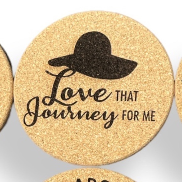 Custom Engraved Funny Cork Coasters! LouisAndCo.Shop - Picture 7 of 9